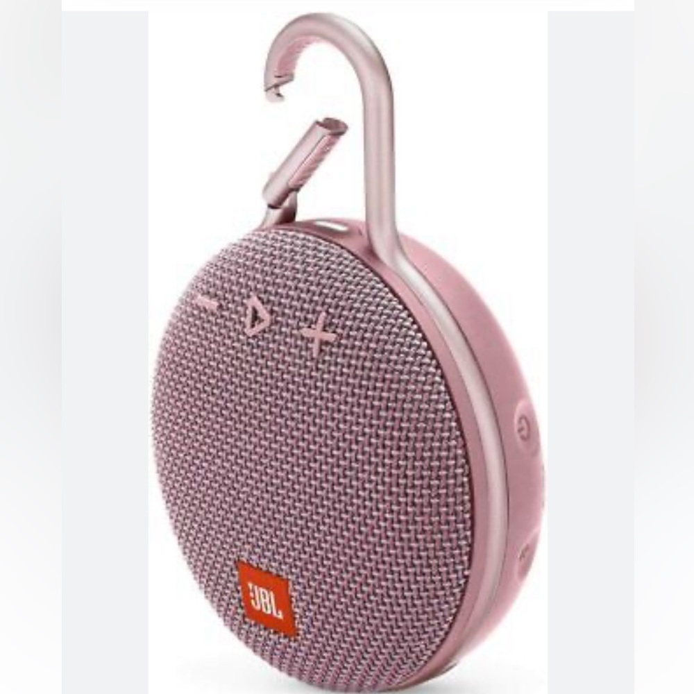 JBL Clip 3 Portable Waterproof Wireless Bluetooth Speaker - Pink